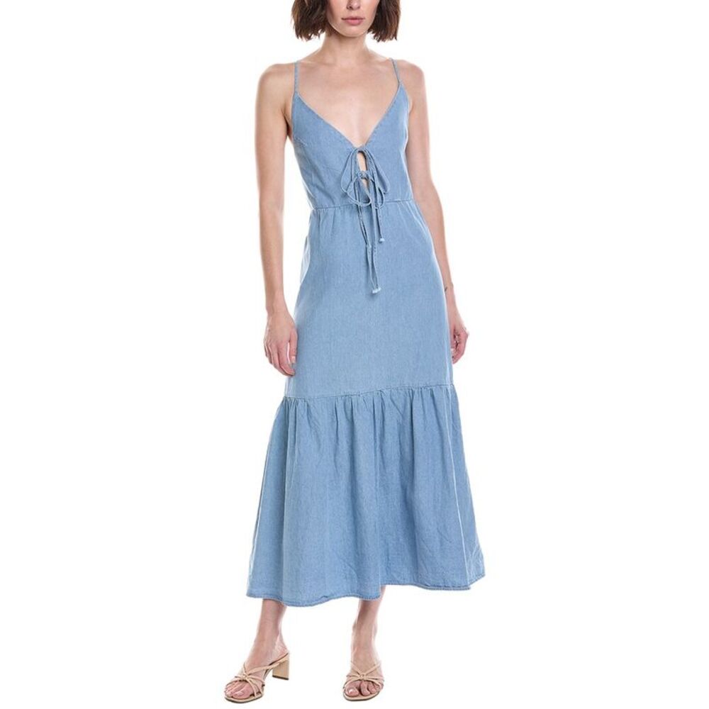 Colette Rose Womens  Maxi Dress, Blue